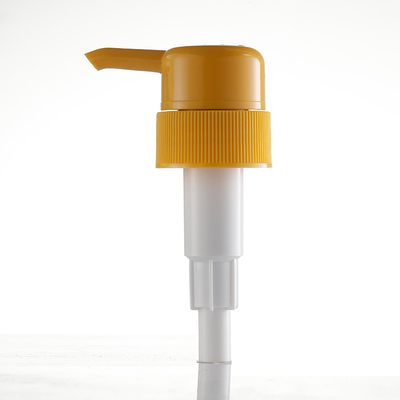 Dosaggio giallo acido acrilico della pompa 4.5g dell'erogatore della lozione per il latte del corpo