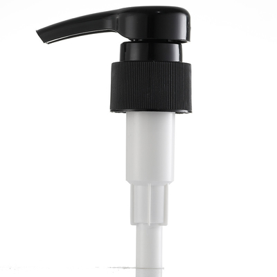 Pompa di plastica 28/410 7N di tensione della lozione della bocca lunga nera del filo