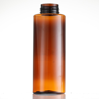 imballaggio di bellezza del latte di 500ml Amber Plastic Bottle For Bath