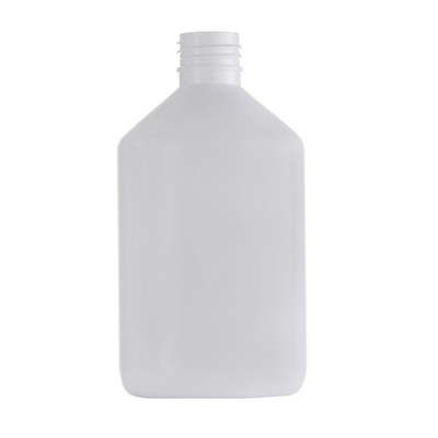 Bottiglia di vendita calda dello sciampo della plastica di polietilene ad alta densità del quadrato bianco 300ml