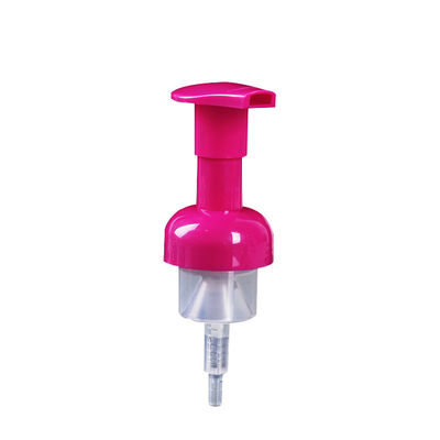 Pompa di schiumatura rosa dell'erogatore del sapone 0.8g, pompa di schiumatura del sapone della mano di 40mm