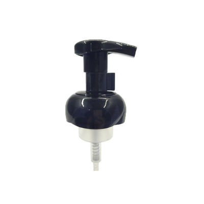 Pompa nera riutilizzabile dell'erogatore del sapone, pompa dell'erogatore del lavaggio della mano di 43mm