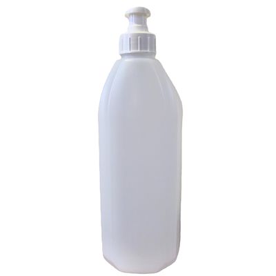 Bottiglia di plastica dell'HDPE ISO9001, bottiglie vuote del gel della doccia 3.9L
