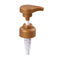 Pompa di plastica dell'erogatore del sapone liquido di Brown 2.2ml/T con la serratura della vite