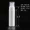 Bottiglia riutilizzabile della pompa della schiuma dell'animale domestico 280ml per i prodotti della pulitrice della pelle