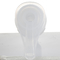 Pompa cosmetica trasparente del distributore commerciale della lozione della chiusura della plastica della pompa liscia della lozione per il lavaggio della mano