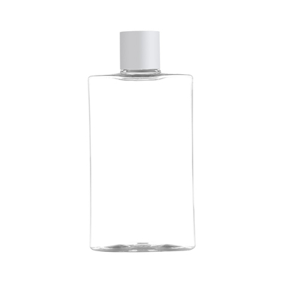 Bottiglie di plastica trasparenti bianche di PCR per sciampo 200ml