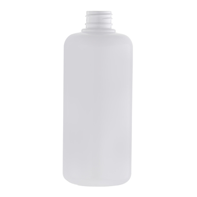 Cosmetics Plastic HDPE Bottle White 450ml PE Shampoo Bottle Packaging