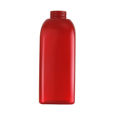 Grande capacità riciclabile 500ml intorno alla bottiglia di plastica rossa messa della pompa del gel della doccia dell'animale domestico