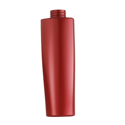 450 ml del chiaro ANIMALE DOMESTICO rosso di lozione e sciampo di plastica del corpo rotondo il contenitore della bottiglia