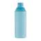 sensibilità cosmetica di plastica di tocco morbido del corpo della bottiglia di compressione dello sciampo 120ml del latte della lozione dell'HDPE su ordinazione blu-chiaro della pompa