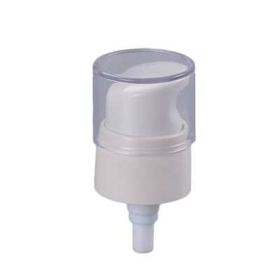 Pompa di olio bianca della plastica della serratura 24/410 della vite per le bottiglie facciali del siero